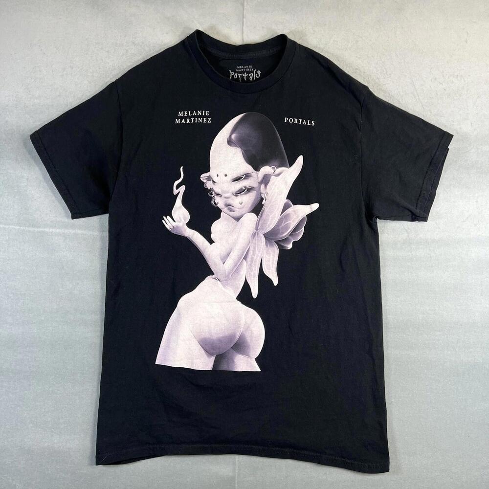 Melanie Martinez Portals Tour Merch T Shirt Womens XL Black Pixie Cute